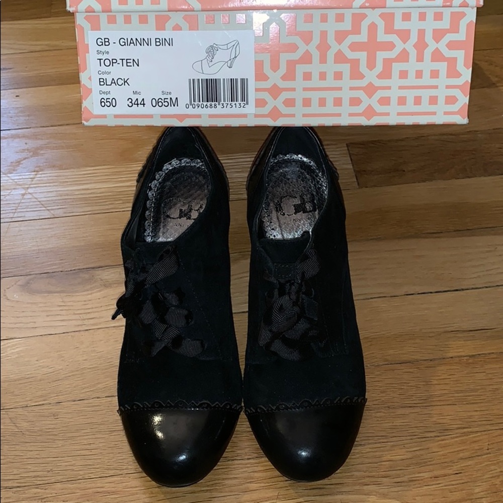 Lace up booties